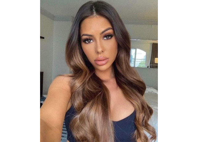 Peruca par natural Ombre #1b/#7 